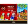 Akrylové barvy sada 162701/6 14ml