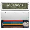 Verzatilky Koh-i-noor kovové 5217, sada 6 kusů a pryž