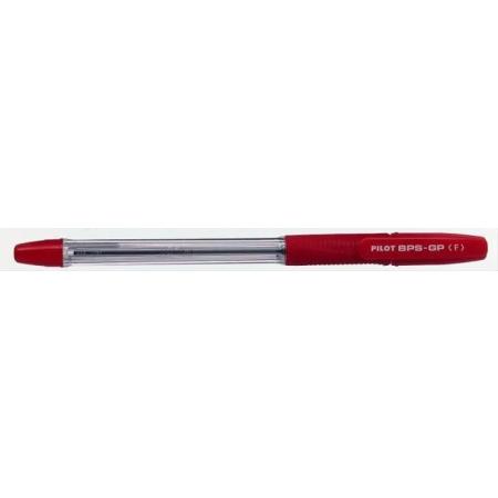 Kuličkové pero PILOT BPS-GP, barva červená
