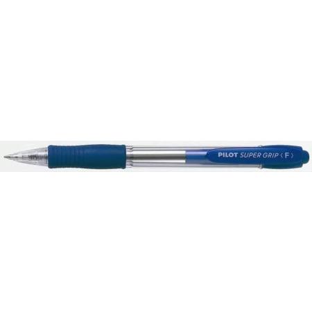 Kuličkové pero PILOT Super Grip, barva modrá