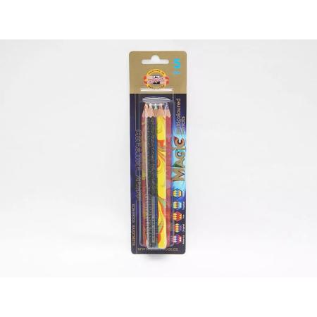 Tužky grafitové s vícebarevným jádrem, sada 3406