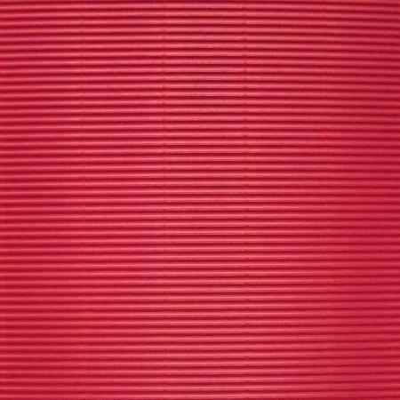 Vlnitá lepenka, rovná vlna, 50x70cm, 260g/m2, červená